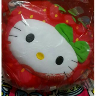 【夢幻世界】2015 麥當勞 麥麥幫 聯名 SANRIO KITTY 甜蜜草莓 抱枕 全新未拆封 實品超美 僅此一個