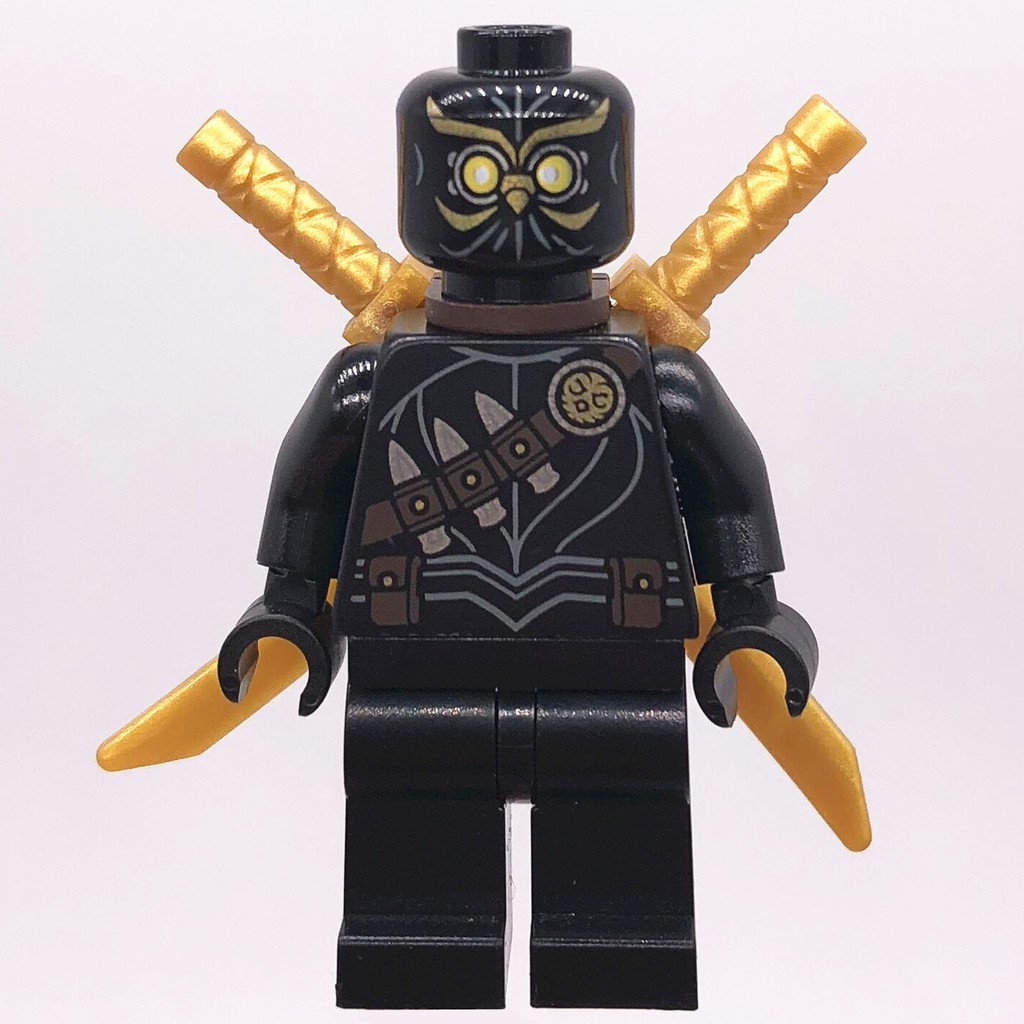 LEGO 樂高 超級英雄人偶 sh529 sh530 貓頭鷹忍者 含武器 76110