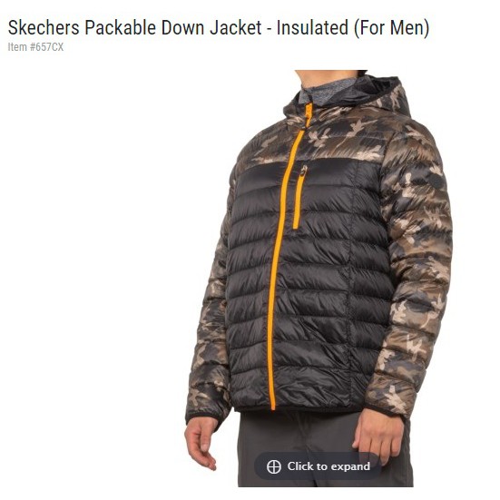 全新正品@斯凱奇 Skechers Packable Down Jacket 連帽羽絨外套