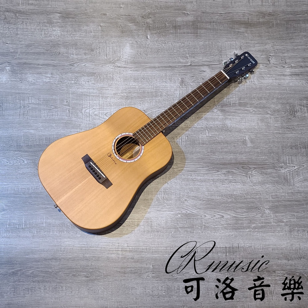 【可洛音樂】免運 買吉他送課程 Starsun T2 民謠吉他 面單板 旅行吉他 附原廠外袋