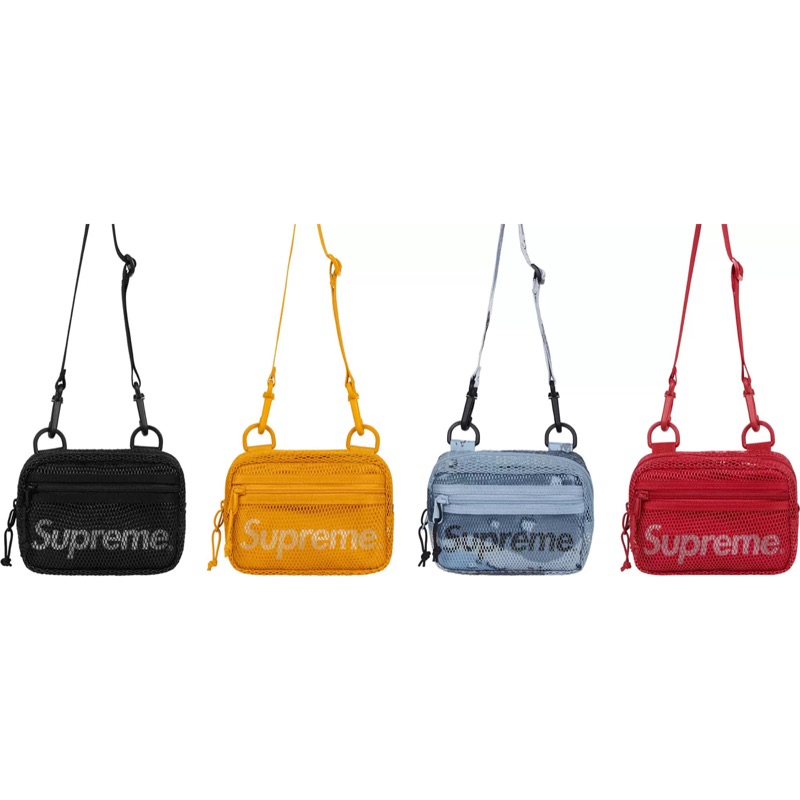 yellow supreme shoulder bag