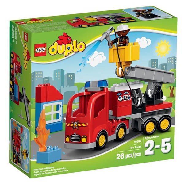 LEGO 樂高 10592 得寶 消防車 DUPLO 大顆粒 幼兒玩具