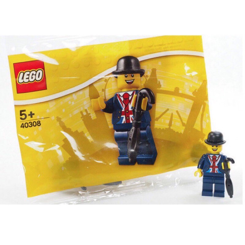 [熊老大] LEGO 40308 萊斯特 英國 倫敦限定 Lester Polybag