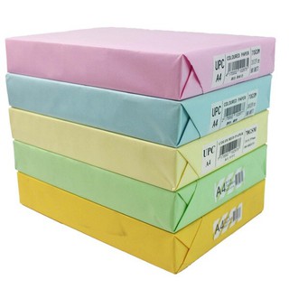彩色影印紙 / 70G / A4、A5 / 一包500張 / 下標後，麻煩備註顏色（粉紅、金黃、淺黃、淺藍、淺綠）
