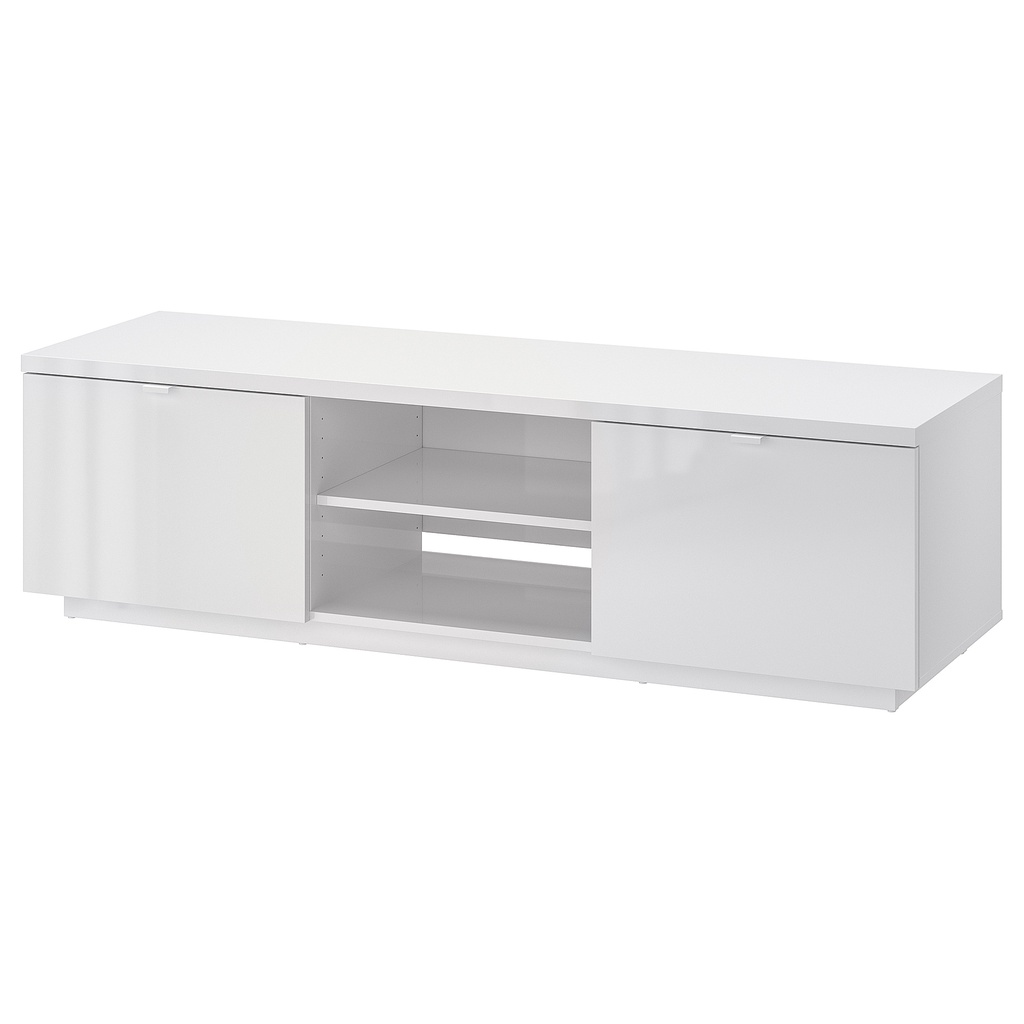 北歐工業LOFT風格經典IKEA宜家BYÅS電視櫃收納櫃抽屜櫃層櫃/高亮面白色/160x42/二手八成新/特$3980
