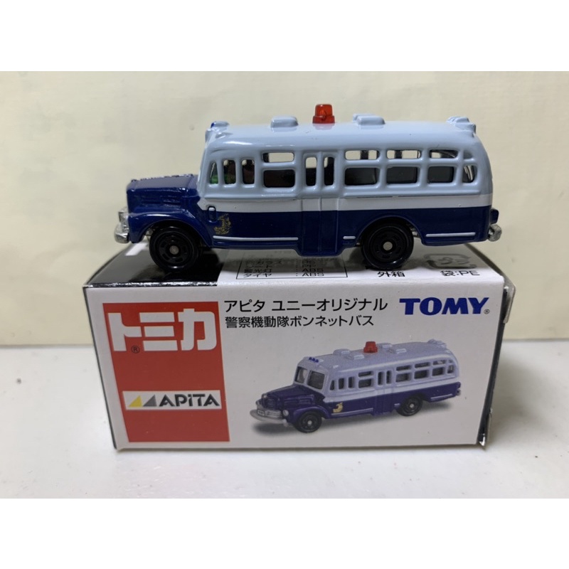 ［現貨］Tomica Tomy 舊藍標 Apita 警察機動隊 牛頭巴士