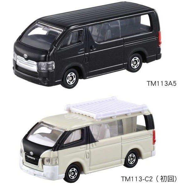 初回 / 一般【詠揚模型玩具店 】日版 TOMICA 多美小汽車 NO.113 豐田 Hiace 客貨車