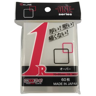 松梅桌遊舖 RLINE 透明 牌套 卡套 60張/包 70*95mm 第三層 日本製 材質較硬 寶可夢 航海王 等卡牌適