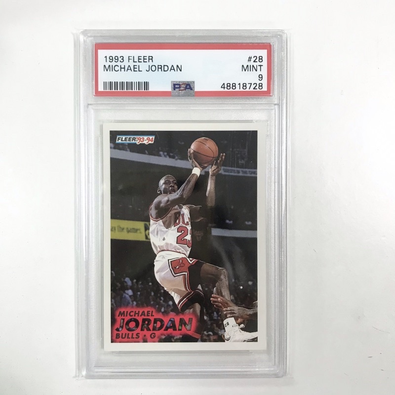 1993 fleer michael jordan