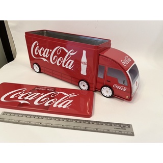 【1000元均一價專區】正版coca cola 可口可樂貨車鐵盒造型收納鐵盒，全新盒裝完整