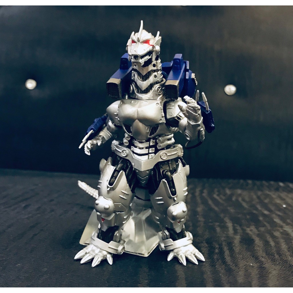 究極大怪獸2 重武裝三式機龍暴走紅眼3式機械盒玩非哥吉拉基多拉摩斯拉黑多拉擺櫃美品 品項良好