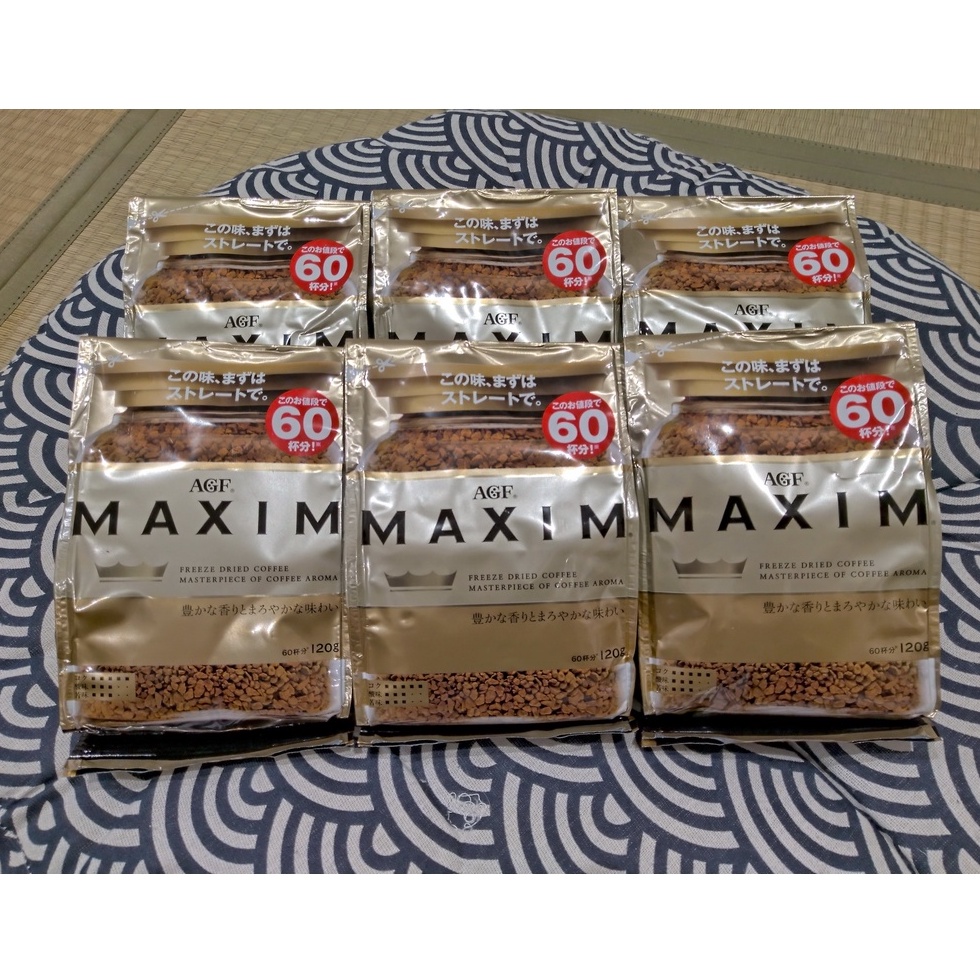 [現貨] AGF 120g Maxim 箴言金咖啡 (賞味期2025/7月) 補充包