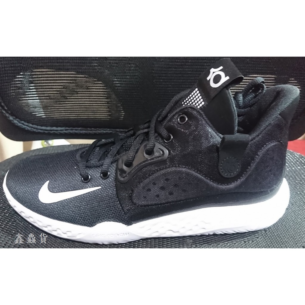 2019 七月 NIKE ZOOM KD TREY 5 VII EP 籃球鞋 黑白 AT1198-001