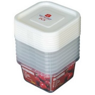 『KEYWAY』聯府 青松方型微波保鮮盒八入 150ml 台灣製造
