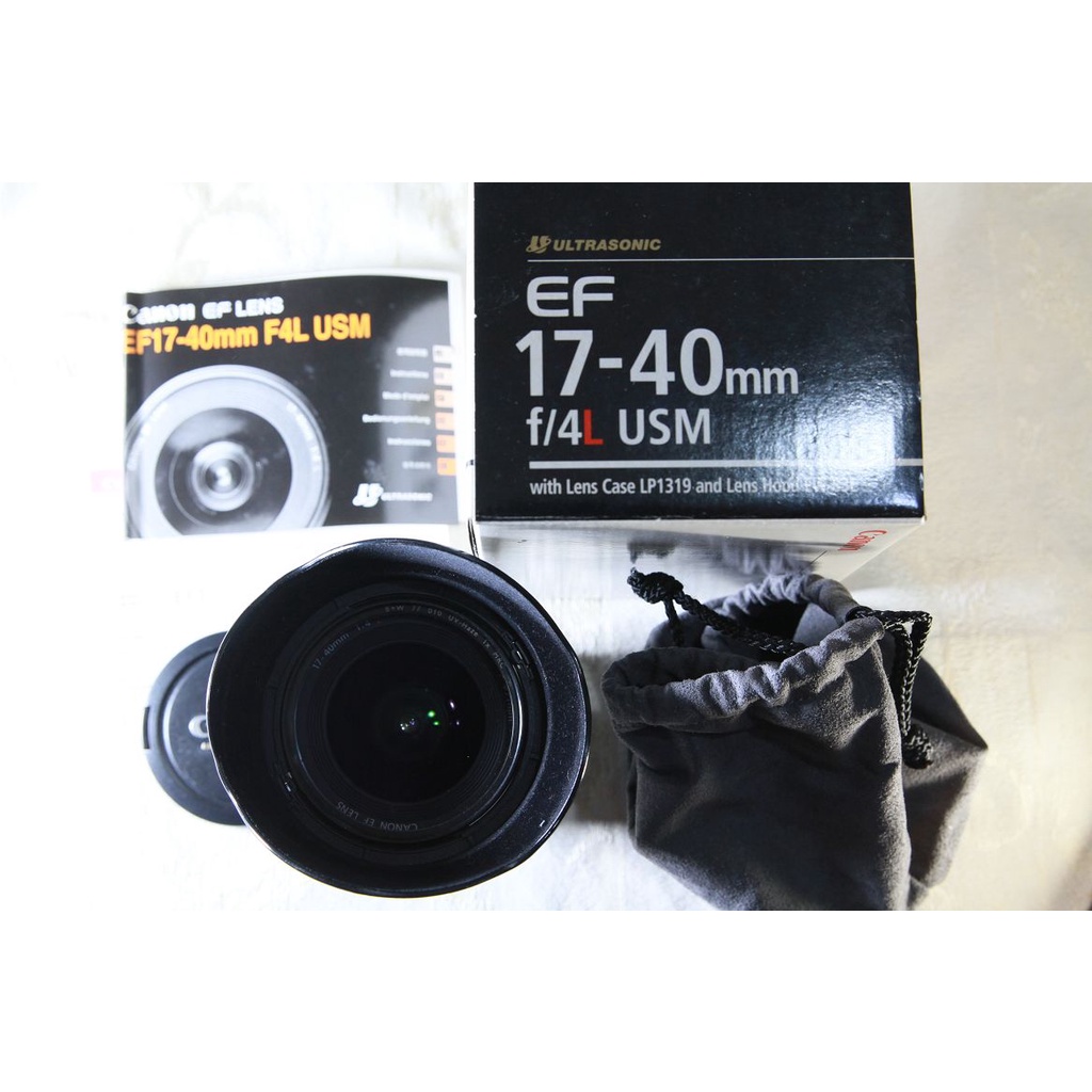 CANON EF 17-40 17mm 40mm F4 L USM原廠鏡頭