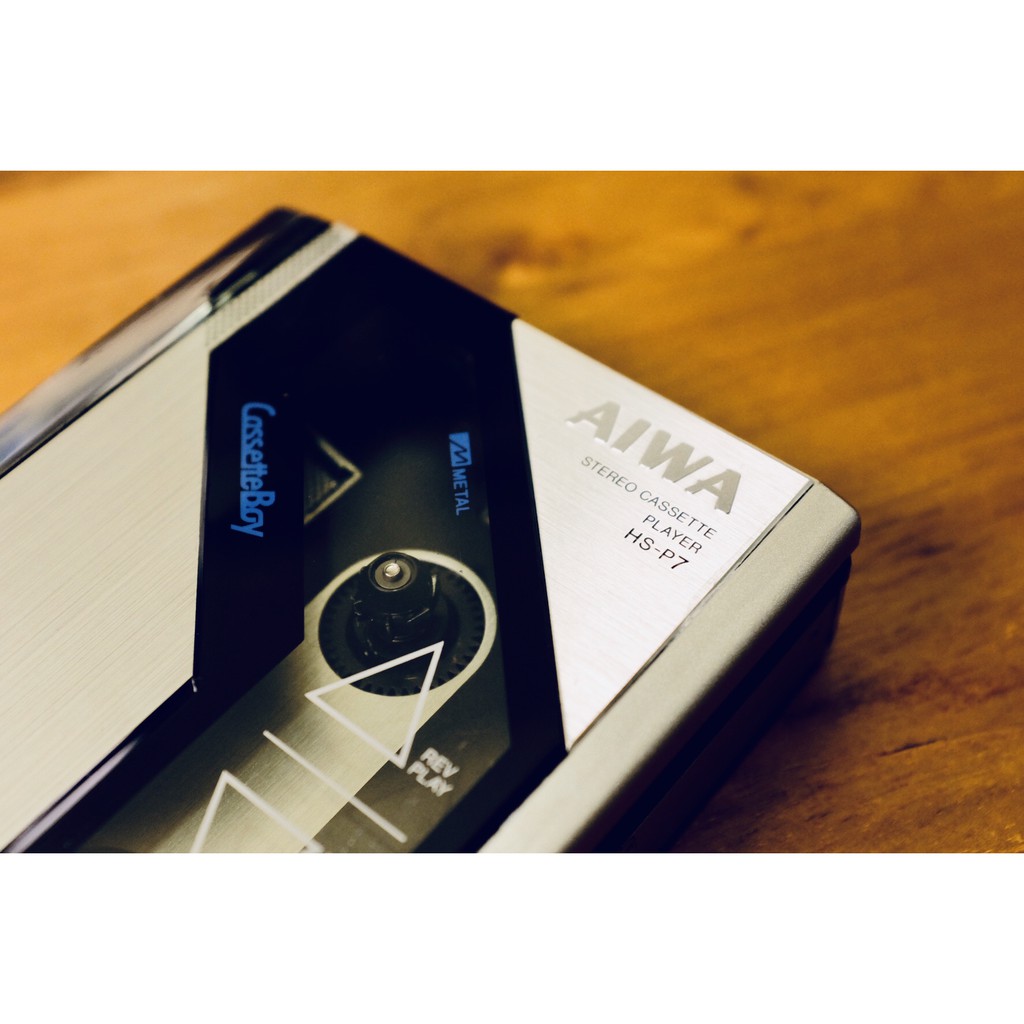 [回到未來主角使用款] AIWA HS-P7 CassetteBoy 卡式帶隨身聽 [銘機][卡帶][隨身聽][銘機]