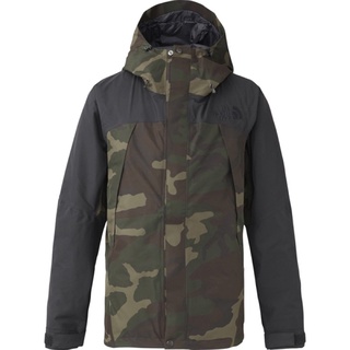 日版 The North Face Novelty Mountain Jacket 黑迷彩