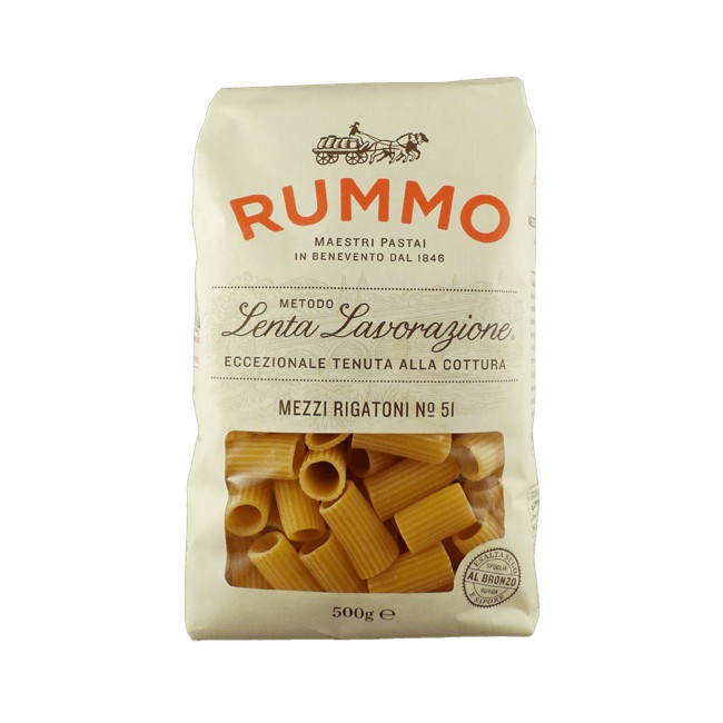 Rummo No.51 短管麵 Mezzi Rigatoni 500公克