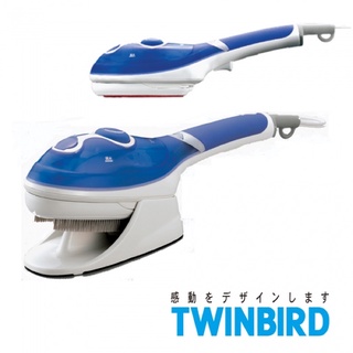 日本品牌Twinbird手持蒸氣式熨斗 藍色