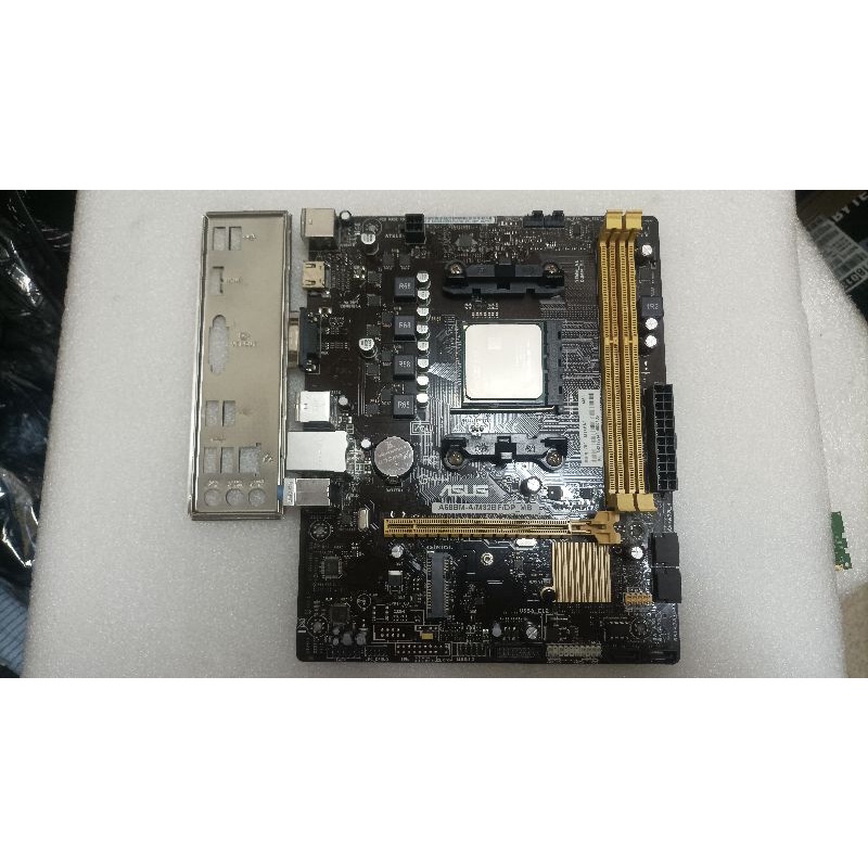 ASUS A68BM-A+ AMD CPU A8-7600/FM2+/良品/附風扇擋板
