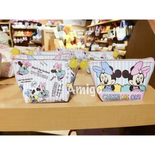 日本 迪士尼商店 米妮 零錢包 小物包 收納包 收納袋 拉鍊包