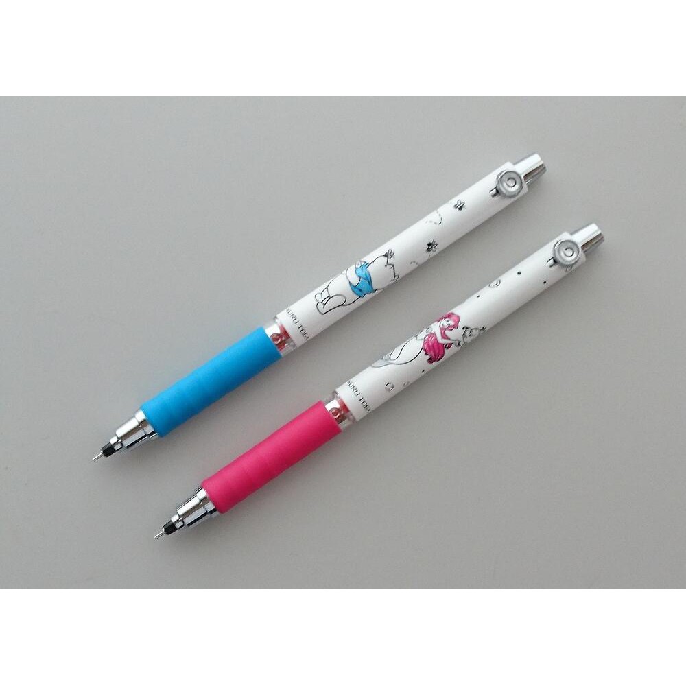 Kuru Toga 旋轉自動鉛筆 三眼怪 奇奇蒂蒂 高飛 唐老鴨 小熊維尼 小美人魚 自動筆 Kurutoga 蝦皮購物