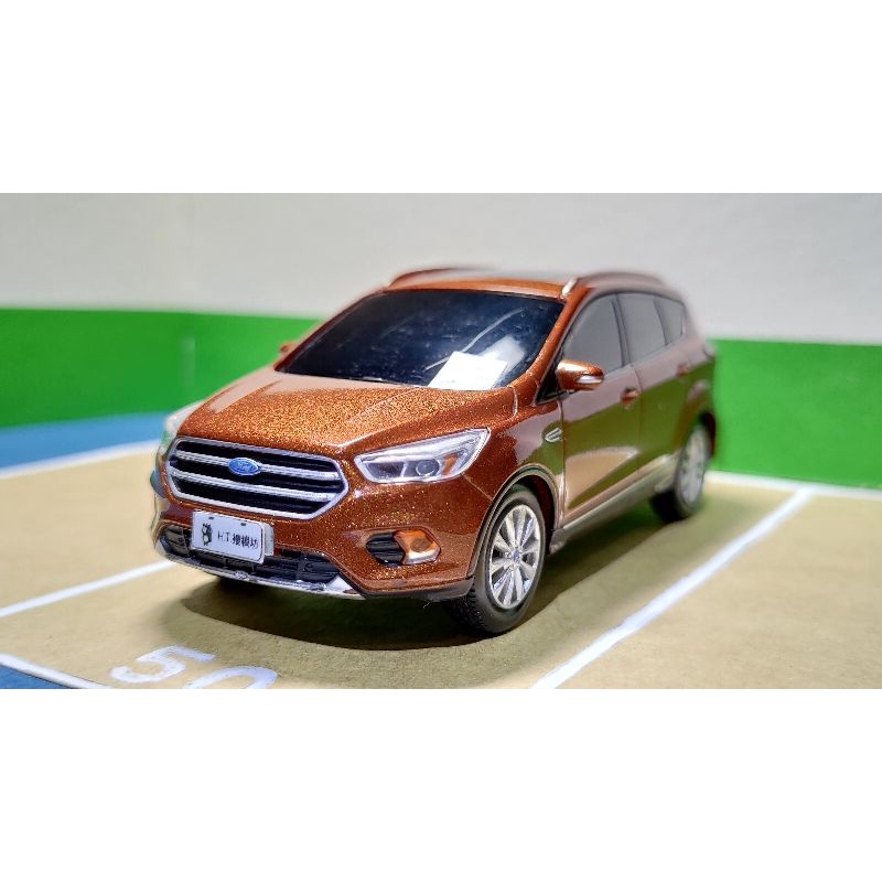 ［ℍ.𝕋.搜模坊］搭配買同款1/18優惠！二手無盒近全新 1/43 FORD KUGA MK2.5 棕色 模型車 迴力車