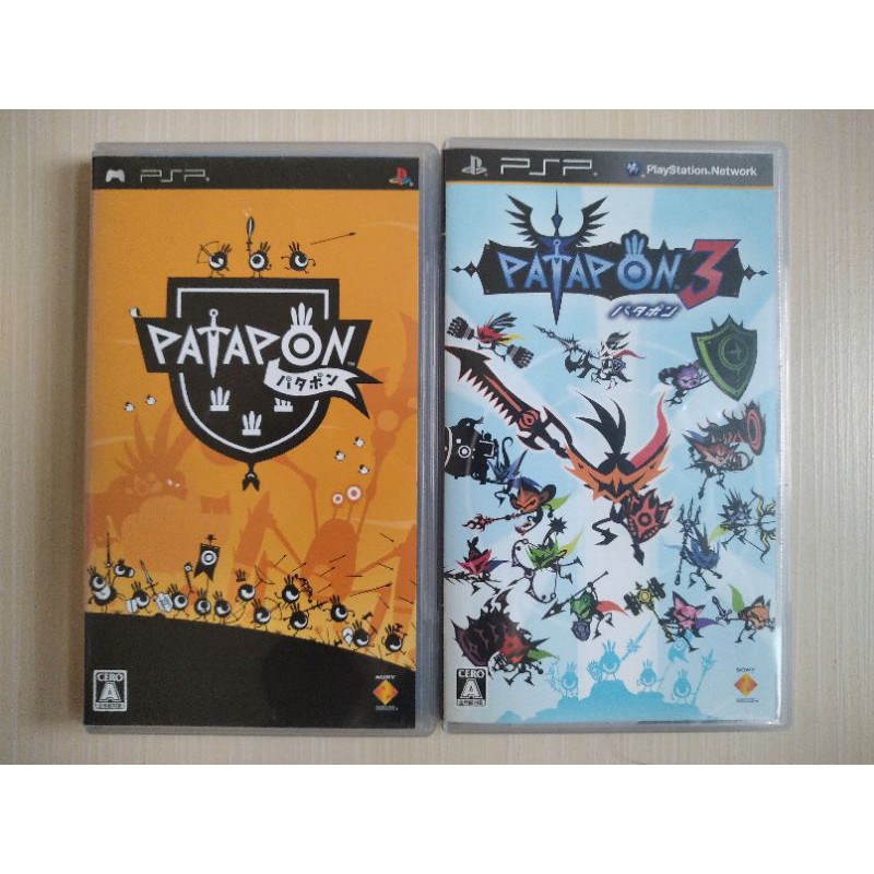 psp 戰鼓啪打碰 1 2 3 PATAPON 日版
