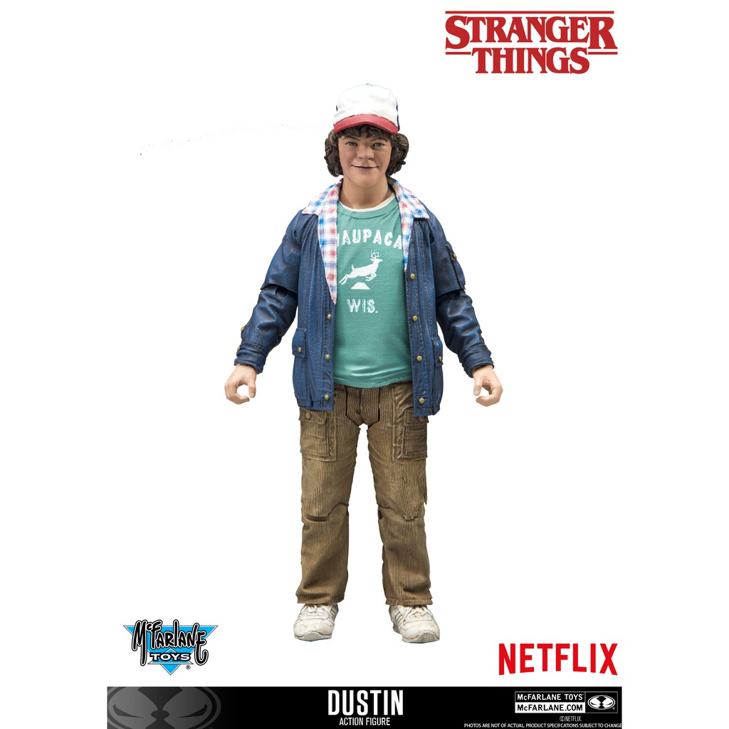 現貨 怪奇物語stranger Things Dustin 達斯汀正版模型公仔18 蝦皮購物