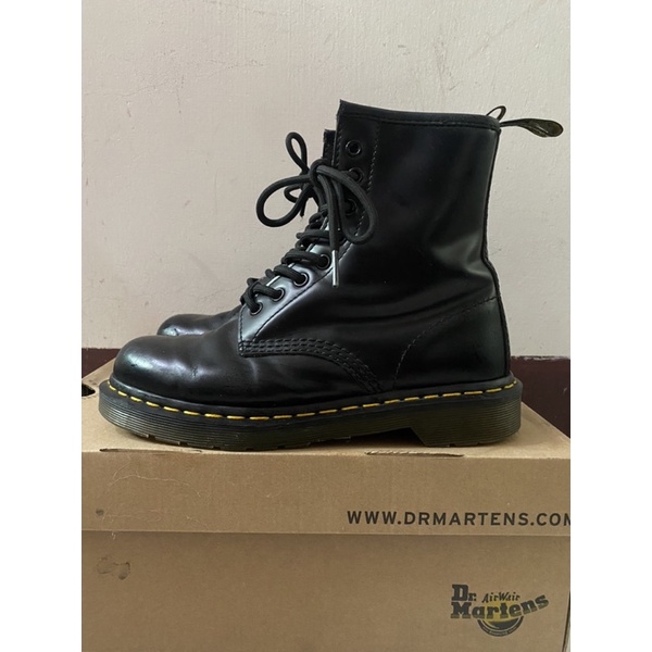 馬丁鞋！Dr.Martens經典1460 8孔亮皮 size38 8成新