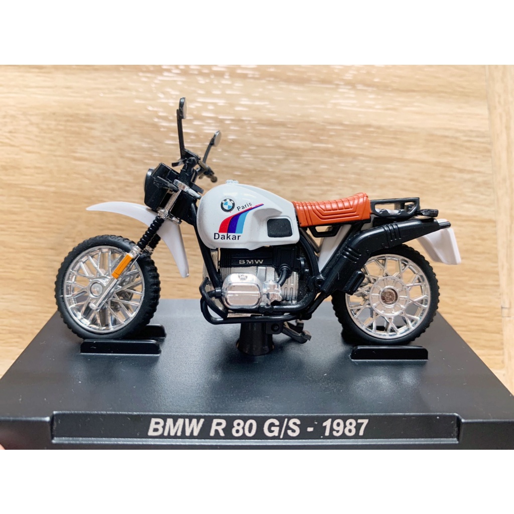 德國品牌bmw 7 11重機模型車小玩具bmw R80 G S 1987收藏擺飾 蝦皮購物