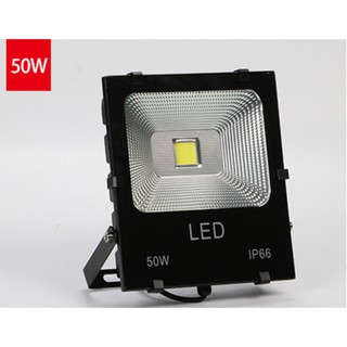 【工程版厚料】LED投射燈 50W 超薄型 全電壓 正白/黃光 50W LED投光燈 探照燈 戶外燈 防水等級 IP66