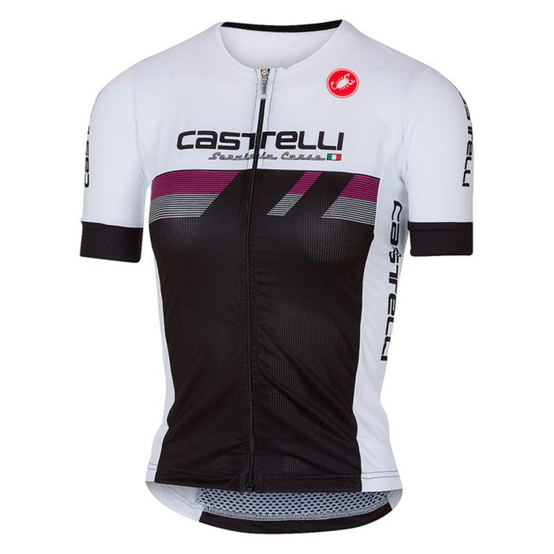 【現貨】Pro Castelli 男士短袖自行車騎行服速乾公路自行車騎行襯衫休閒男士自行車騎行服戶外騎行上衣