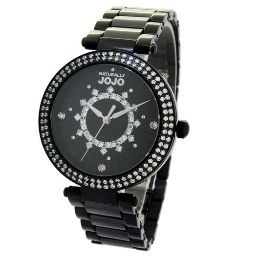 NATURALLY JOJO 絢麗星芒 陶瓷腕錶 JO96984-88F