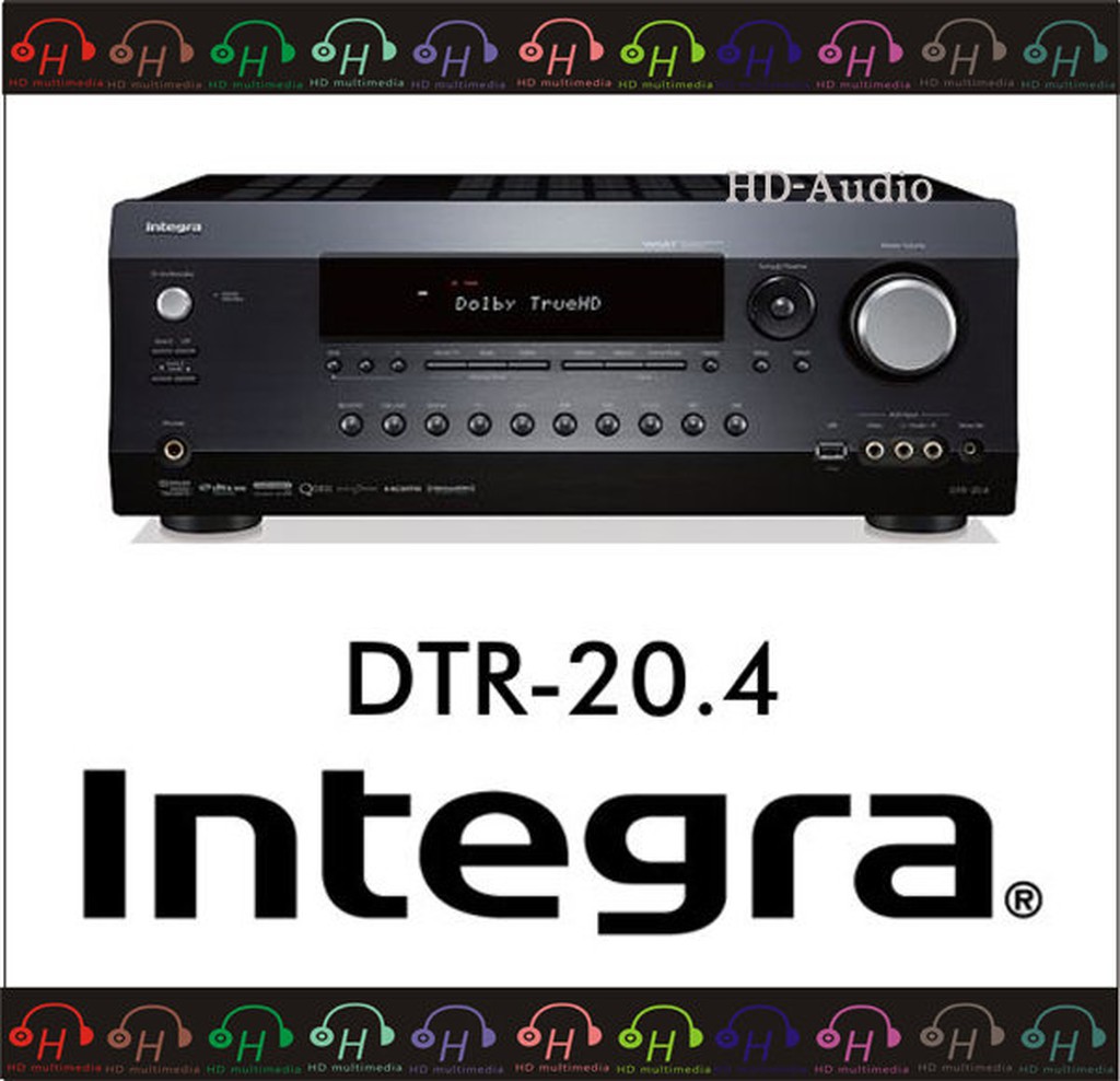 弘達影音多媒體 Integra DTR-20.4 擴大機 全新機種 全系列 公司貨