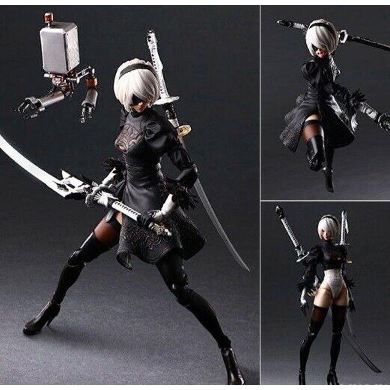 💗全額$4790 預購4月 代理 SQUARE ENIX PLAY ARTS改 PA改 DX版 尼爾 2B 可動模型