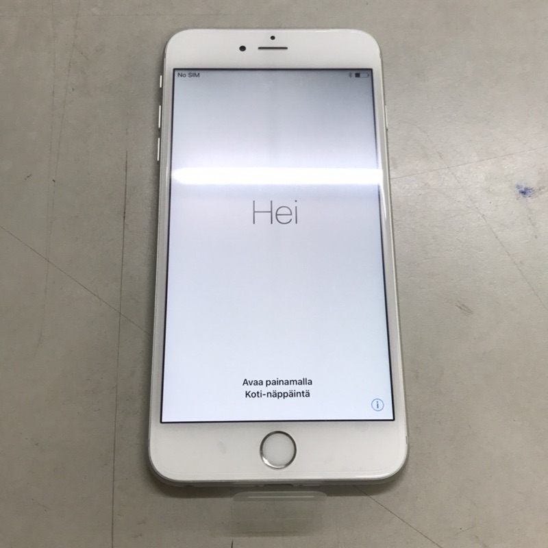 APPLE IPHONE 6S PLUS 64G 銀色 整新機