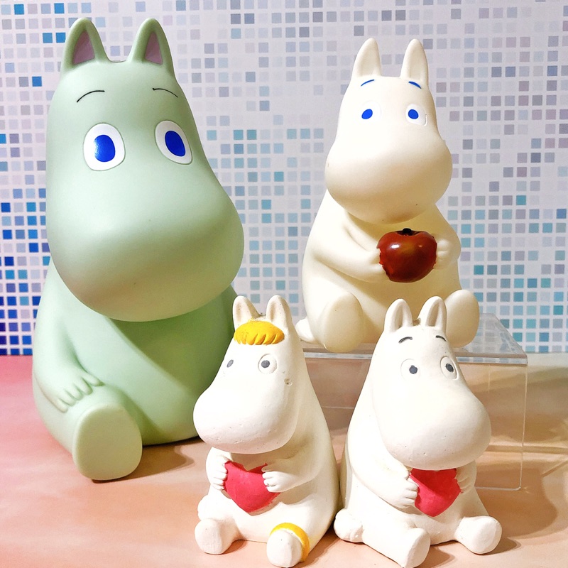 Moomin 嚕嚕米 姆明一族 可愛公仔 存錢筒 蝦皮購物
