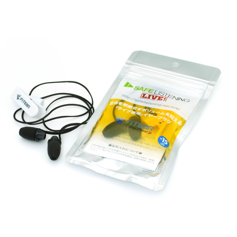 ｜FitEar Safe Listening｜須山補聽器 -15dB 降噪 音樂 隔音 海綿 耳塞 日本公司貨｜加煒