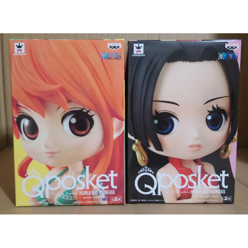 ☆瞄星人的店☆ {現貨特價}代理版 景品 海賊王 Q POSKET 娜美+女帝