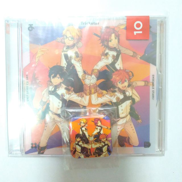 合奏之星偶像夢幻季trickstar Cd 單曲特典徽章明星昴流冰鷹北斗遊木真衣更真緒前野智昭柿原徹也 蝦皮購物