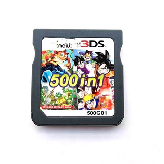 500款遊戲合卡 頻道遊戲卡帶 適用於NDS NDSL NDSI NDSILL/XL 2DS 3DS