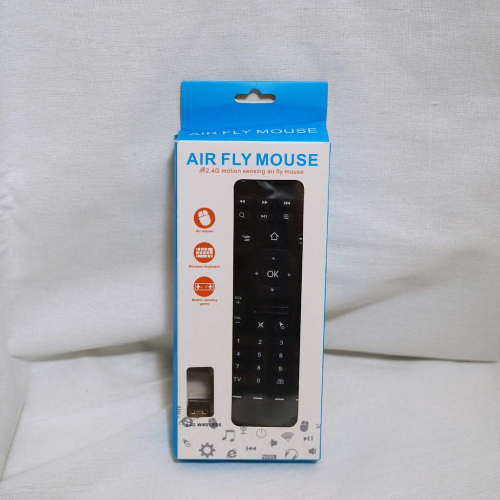 Air Fly Mouse 2.4G 電視盒專用 注音鍵盤遙控器 安博