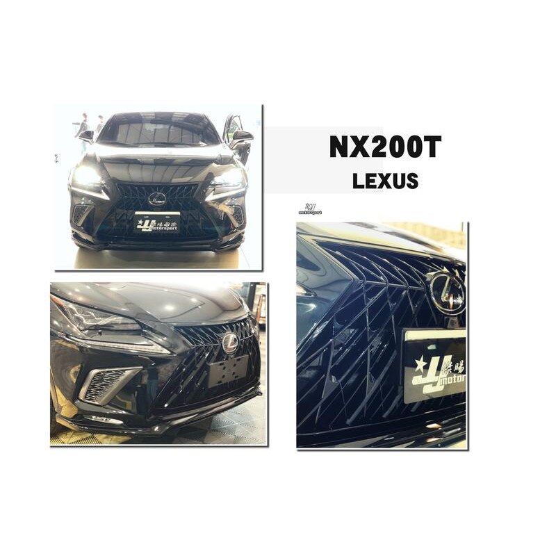 JY MOTOR車身套件~LEXUS NX200 17 18 19 20 年 鈦黑色 F-SPORT 樣式 網狀 水箱罩
