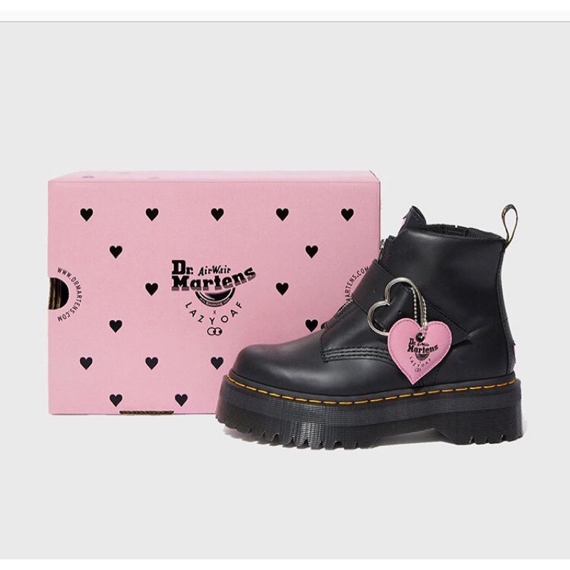 dr martens lazy oaf pink