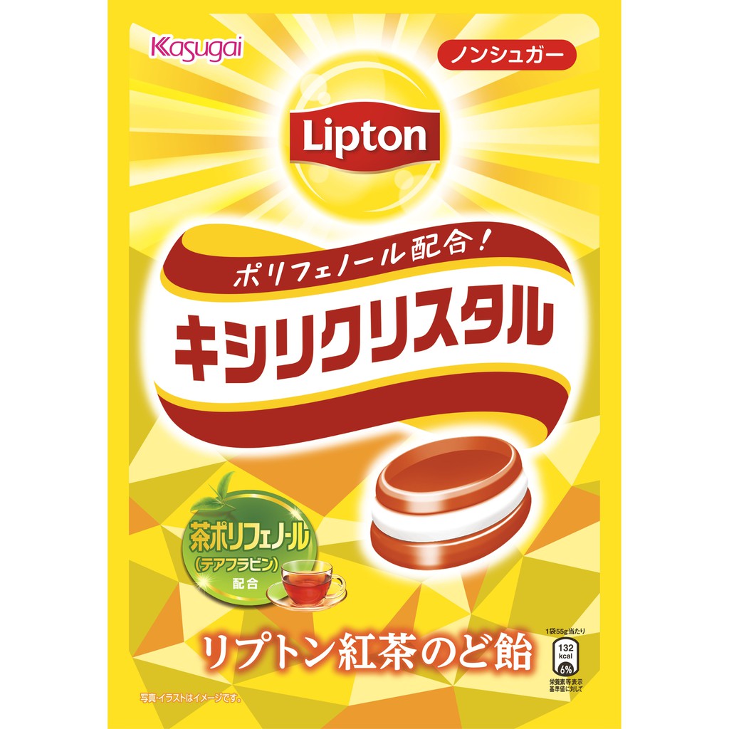 Yuyu Shop 現貨不用等日本春日井lipton立頓紅茶喉糖酸味水果茶風味軟糖 蝦皮購物
