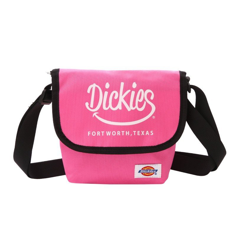 【DICKIES】日本限定 14039300 SGLOGO MINI MESSENGER BAG 迷你 側背包 (粉)