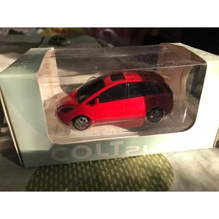 colt plus 紅色 1/43 塑制模型車