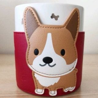 星巴克 Starbucks 狗年 生肖 寵物 柯基犬 杯子＋杯套