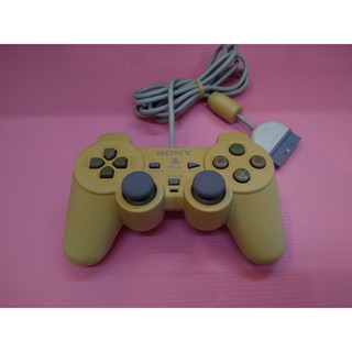 出清價! 泛黃 PS1 通用 功能完好 原廠 震動 手把 網路最便宜 SONY PS2 2手 控制器 賣250而已